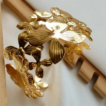 Floral Bloom Statement Kada