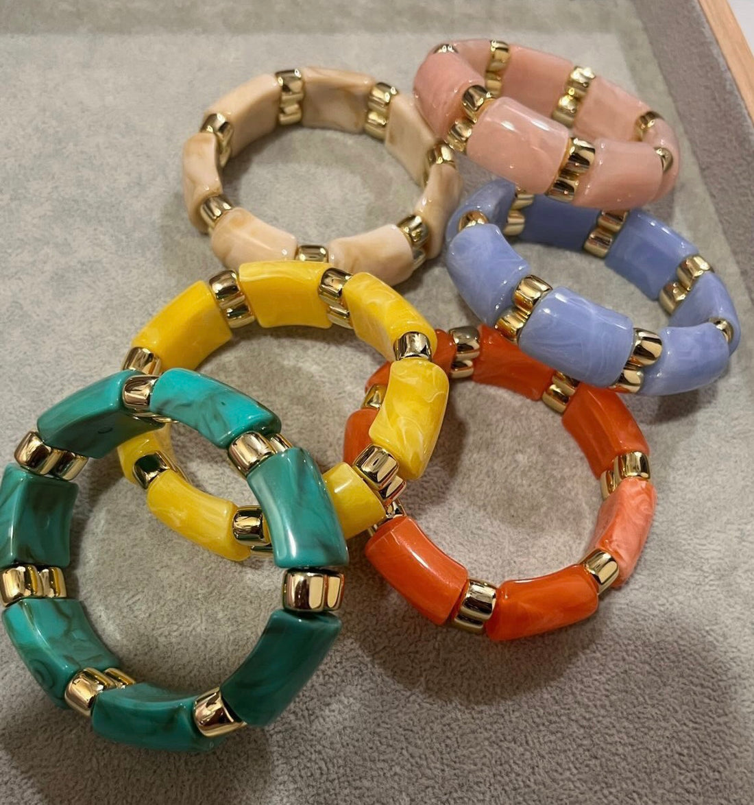 Beautiful statement look bangle bracelet