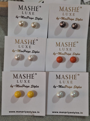 Elegant Pearl Studs