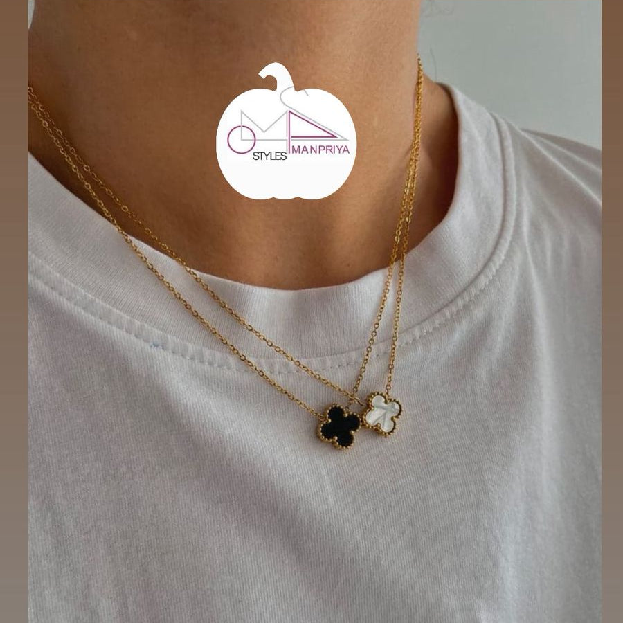 Clover Charm Luxe Necklace