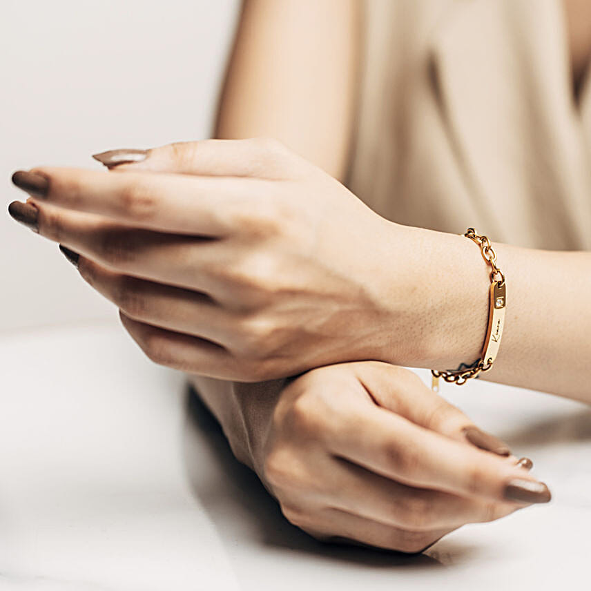 Personalised Zest Dazzling Fusion Bracelet